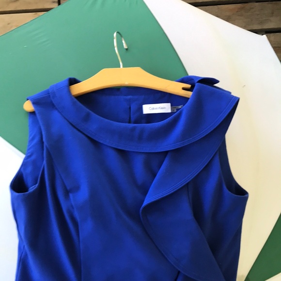 Calvin Klein Dress (royal blue) - Picture 1 of 4